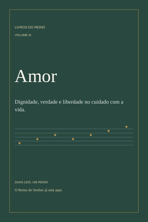 Capa de Amor, volume III de Livros do Reino