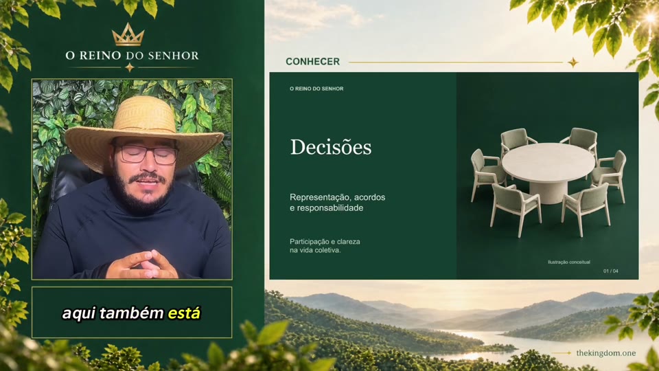 Conhecer — Decisões