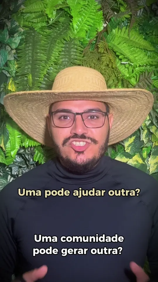 Marcelo Cantão apresenta a pergunta 08/100: Uma comunidade pode ajudar a nascer outra?